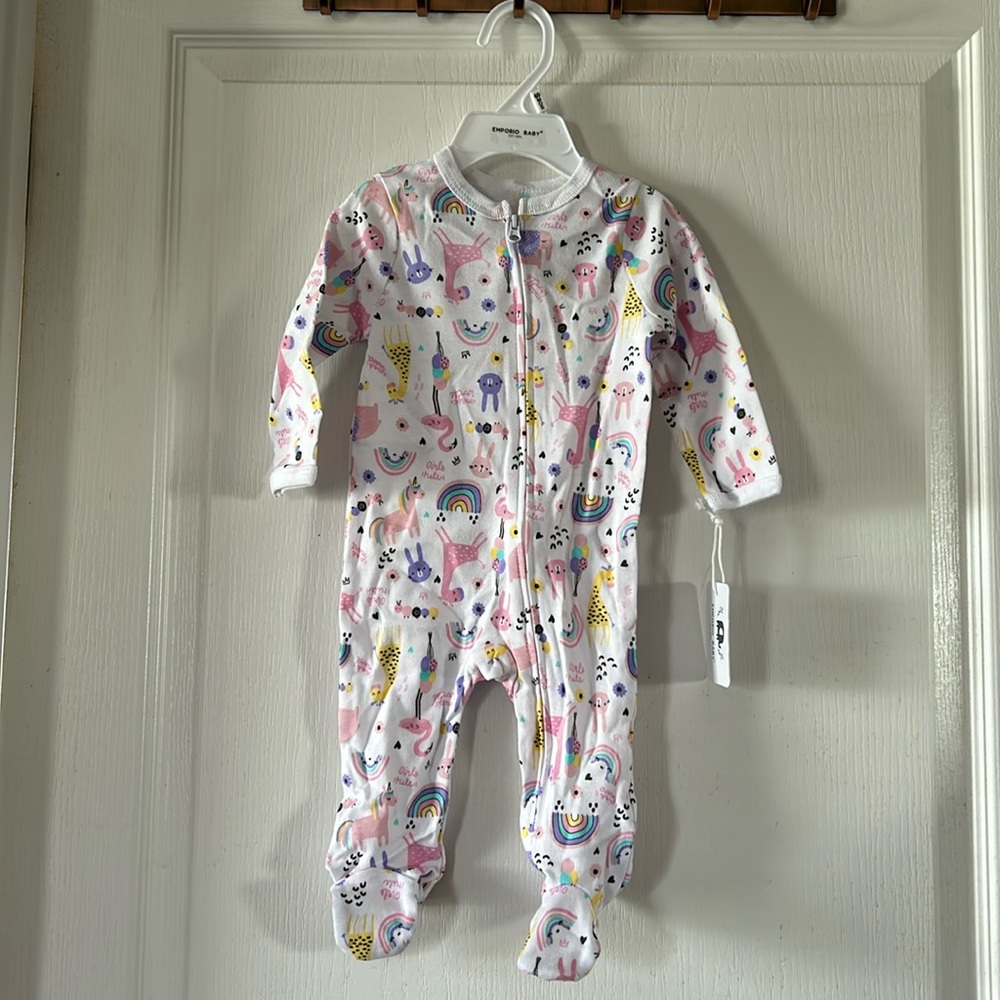🎉HP🎊🆕NWT 6-9 Months Emporio Baby Footie